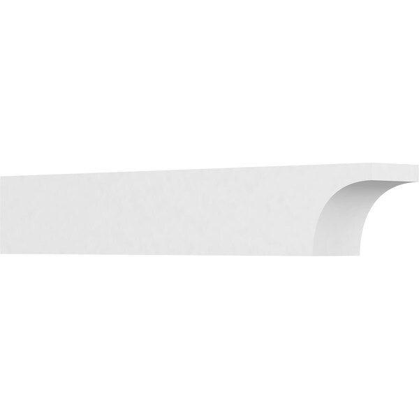 Ekena Millwork Standard Huntington Architectural Grade PVC Rafter Tail, 5"W X 6"H X 36"L RFTP05X06X36HUN - main